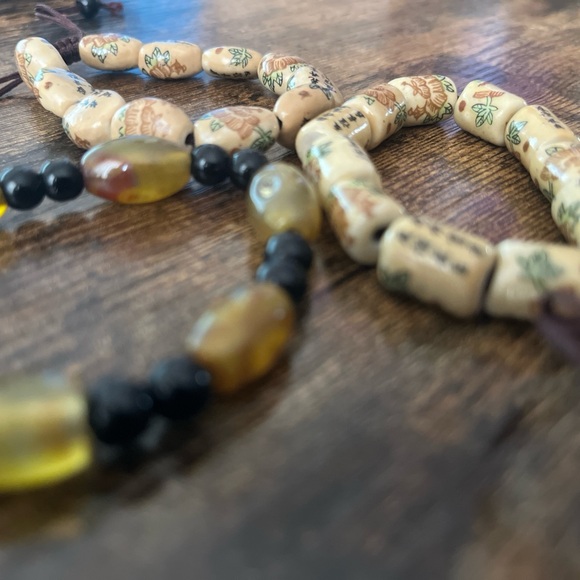 Set of 3 Asian Beaded Bracelets ($12 each if buying separately) - Picture 1 of 4